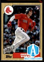 2022 Topps Series 1 Jarren Duran 1987 Topps 35th Anniversary T87-5